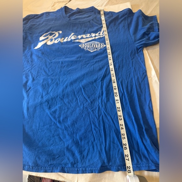 Vintage Boulevard Brewing Co. “Tank 7” Blue T-Shirt – Camp David | Size L - Picture 7 of 9